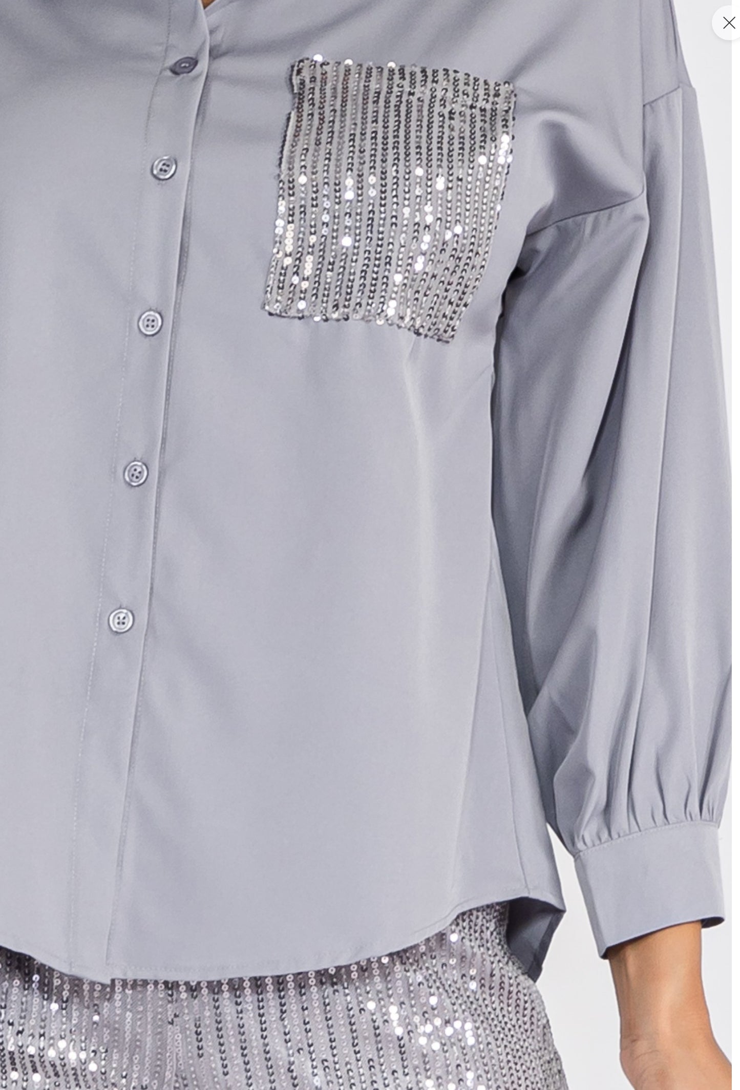 Sequin Pant Set