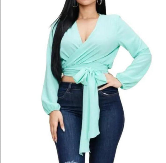Tie Front Top