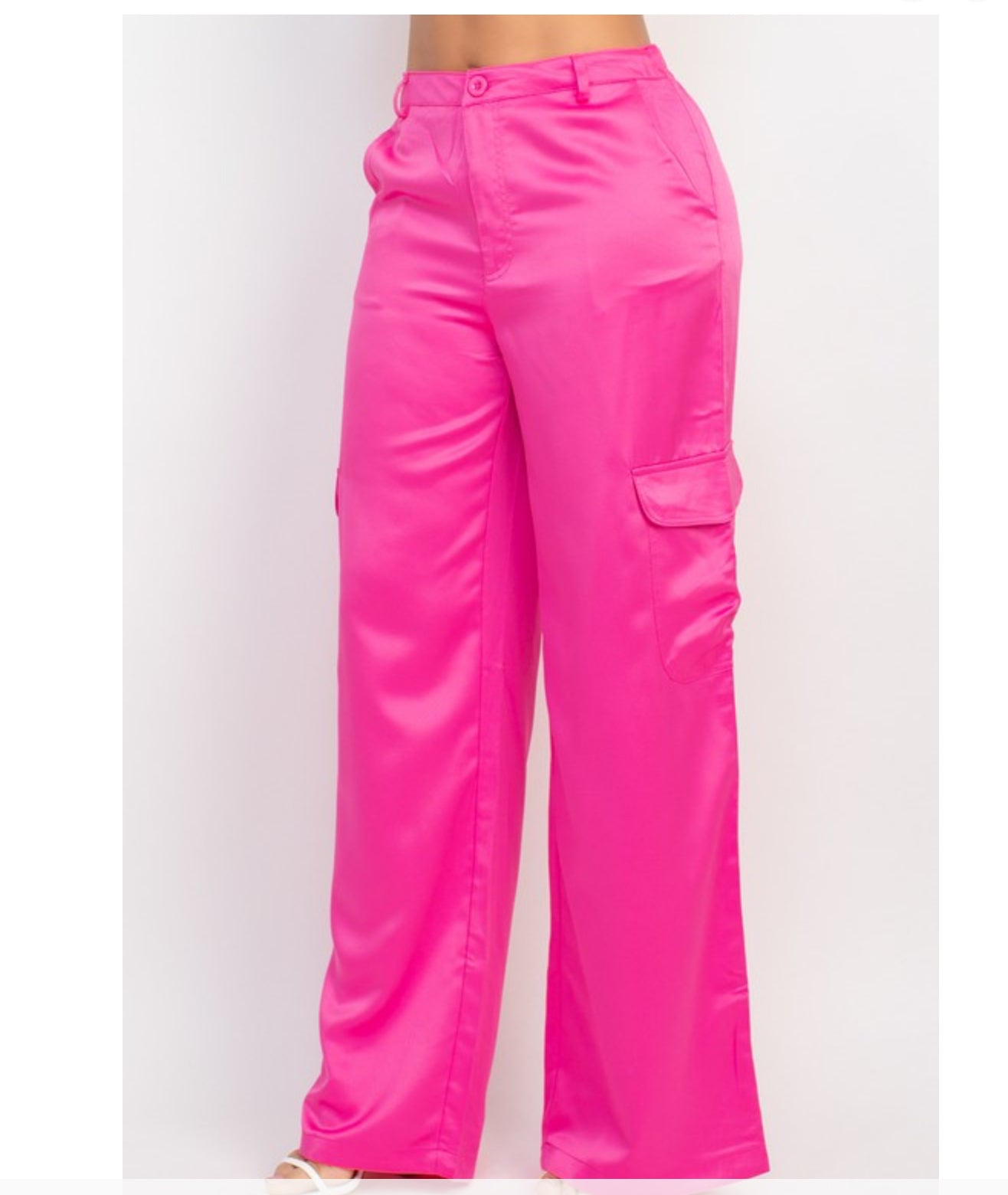 Pink Cargo Pants