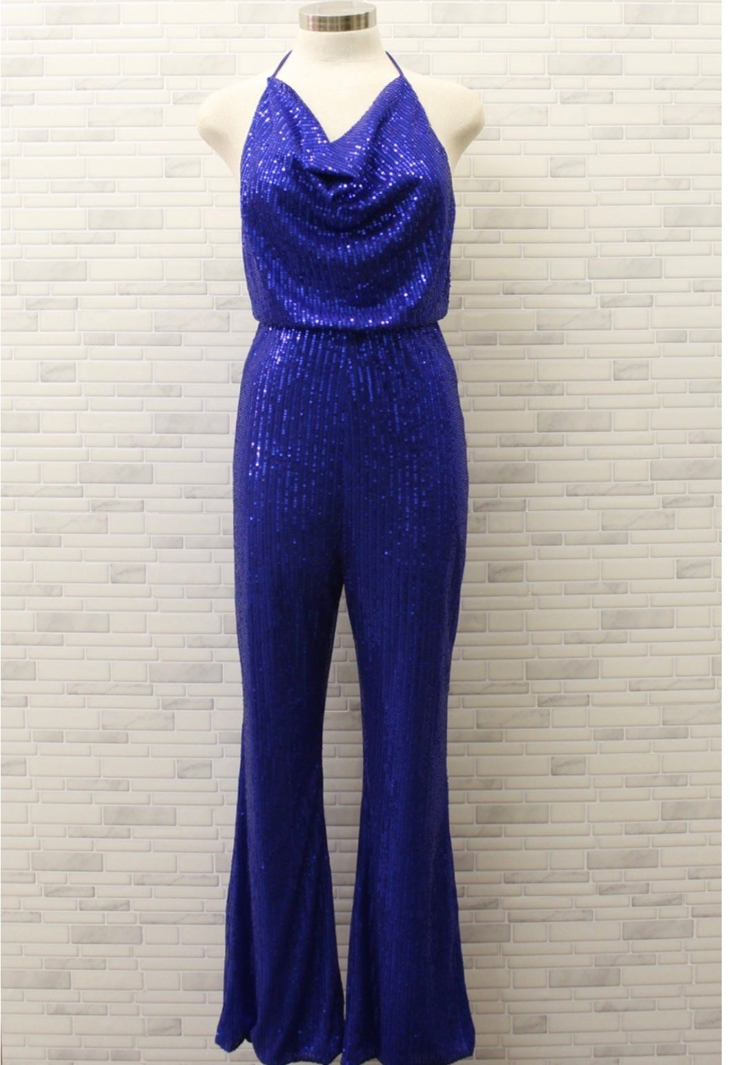 Sequin wide leg Jumpsuit