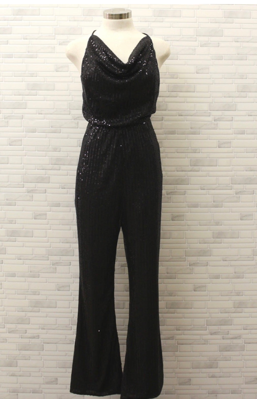 Sequin wide leg Jumpsuit