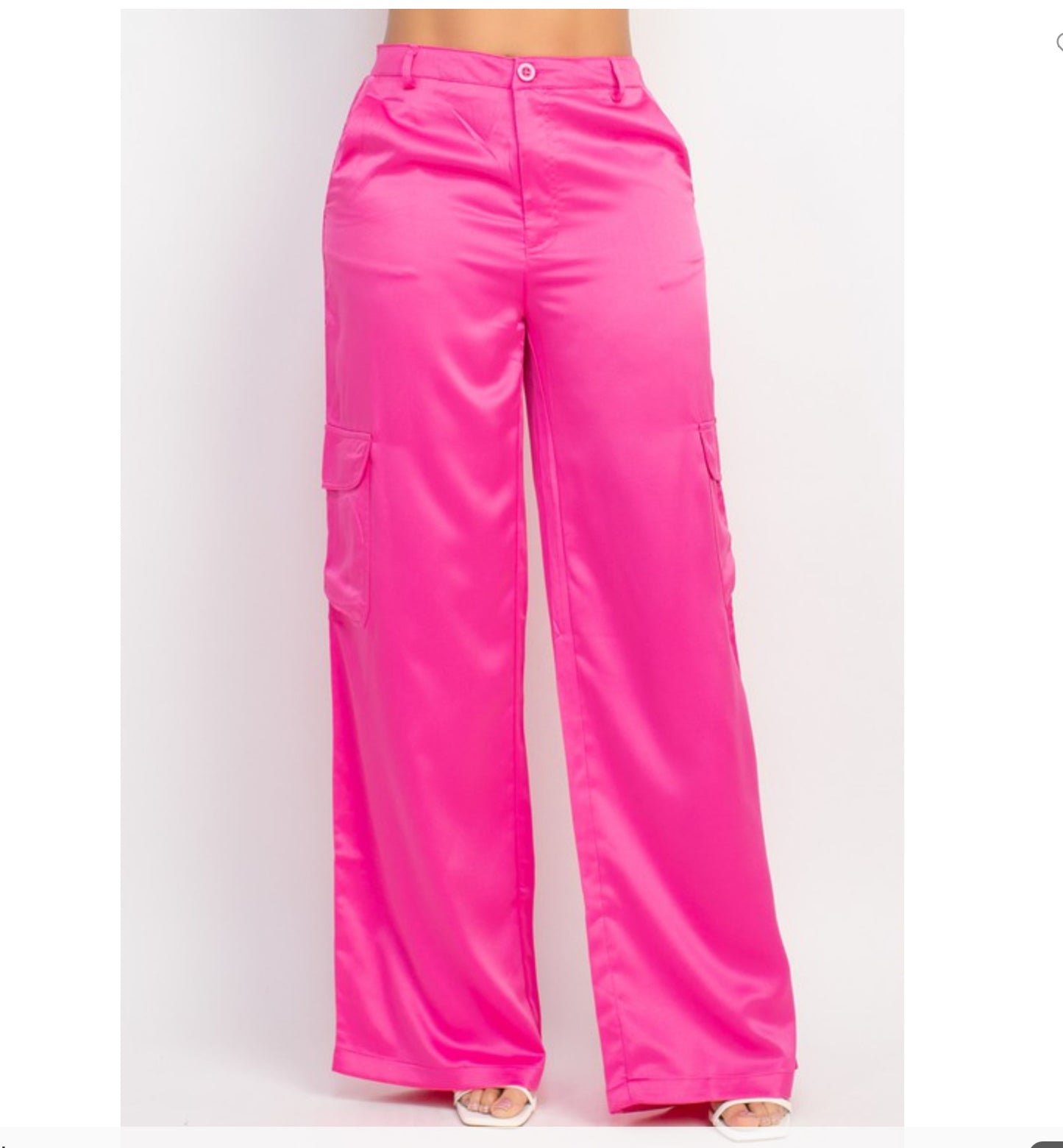 Pink Cargo Pants